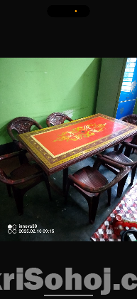 RFL dining table and 5 chair